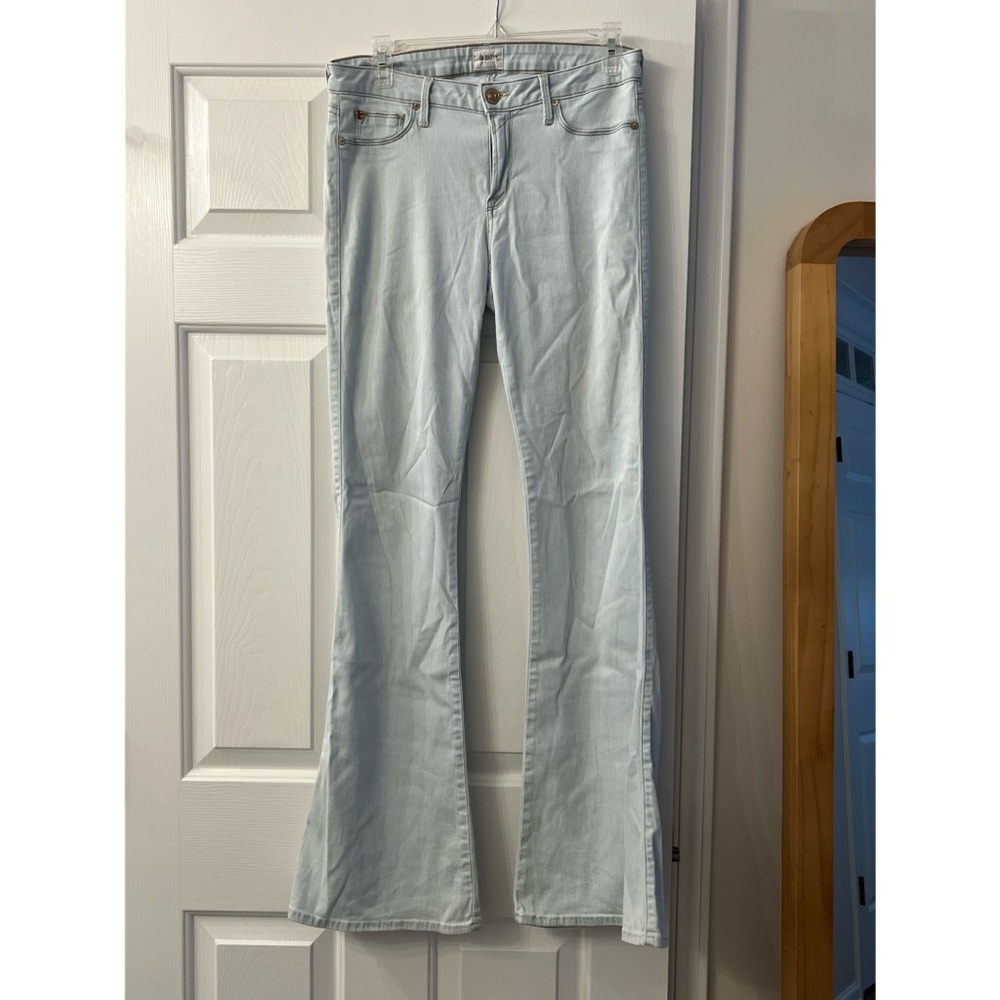 Hudson Mia Five Pocket Flare Light Wash Jeans